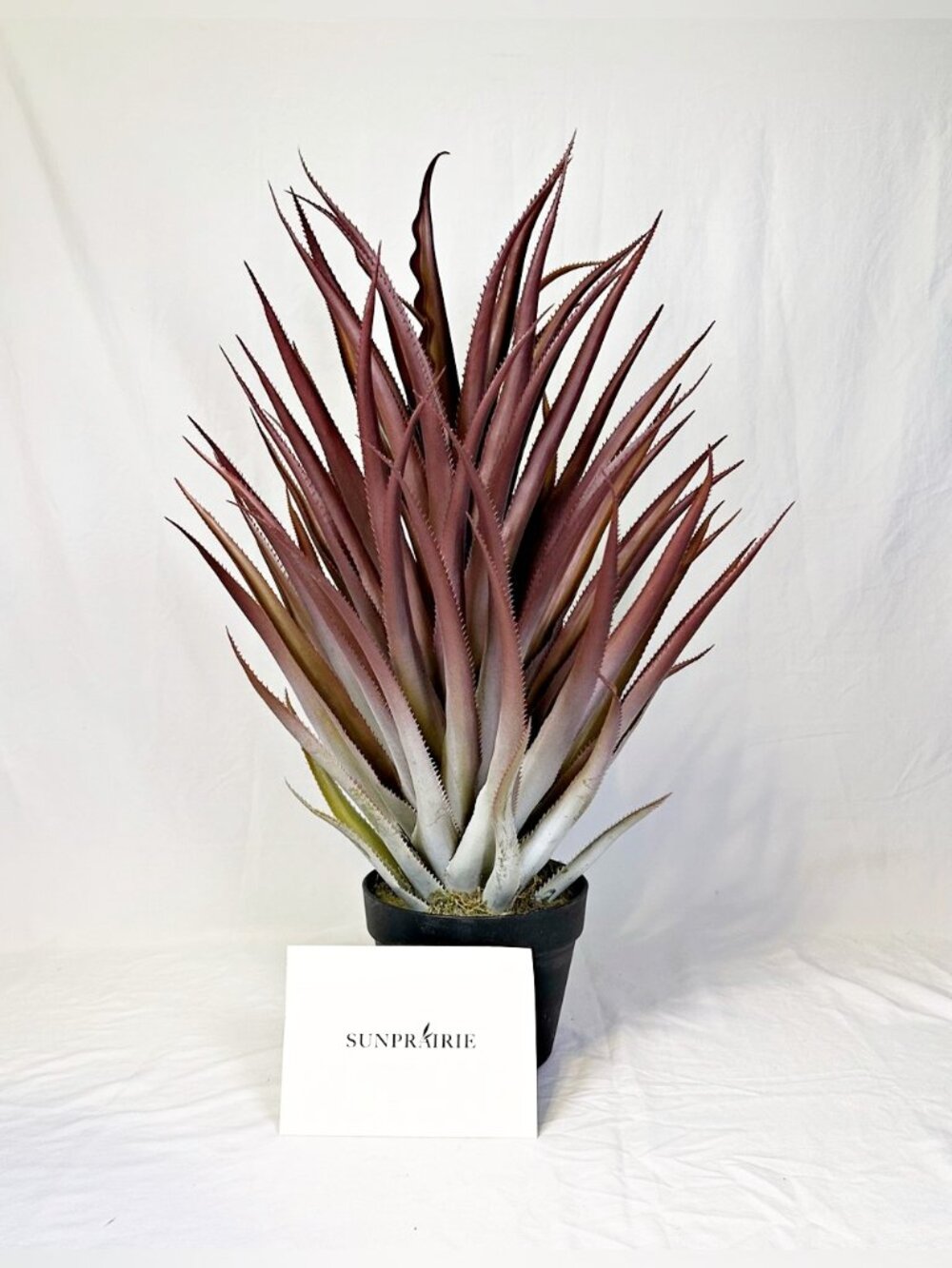 Sunprairie Hyper Realistic Big Red 26 Inch Artificial Aloe Vera Plant
